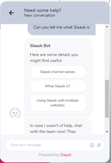 Slaask Smart Assistant